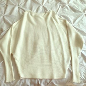 Xs philosophy women’s white dolman sweater